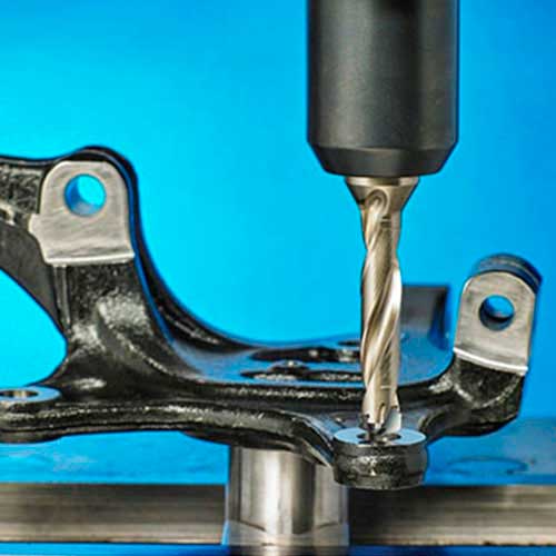 Brocas intercambiáveis com ponta de Metal Duro